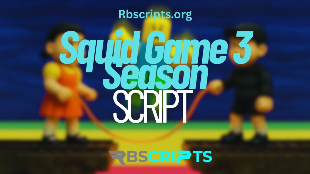 Current image: Squid Game 3 Season script